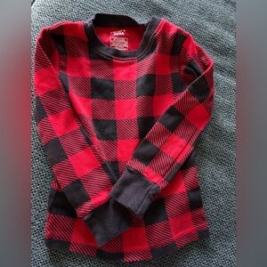 Carter's Red and Black Plaid Kids Plaid Shirt 2T